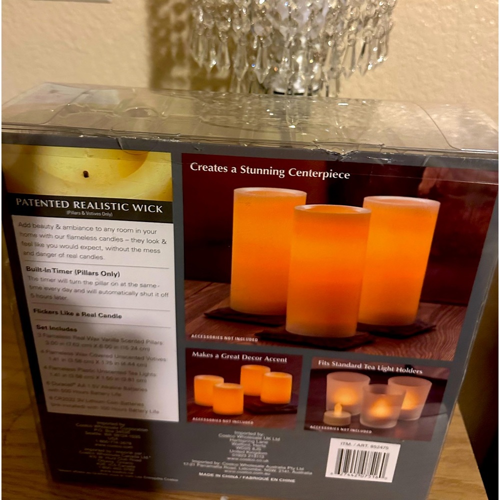 Artificial Candle Set